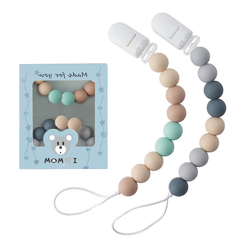 Cadena De Chupete De Silicona Para Bebés al por mayor Suministros Para Bebés